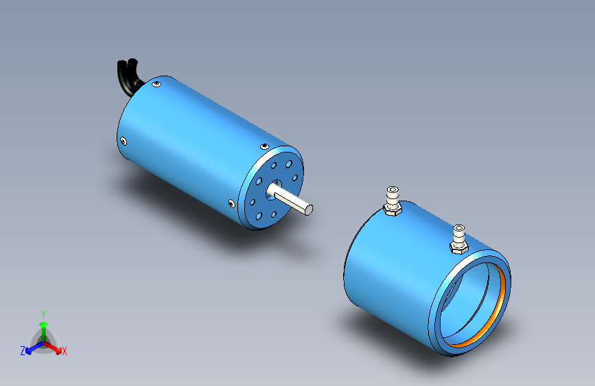 G046487-Turnigy+Aquastar+3974-2200KV水冷却无刷电动机=轮船船体