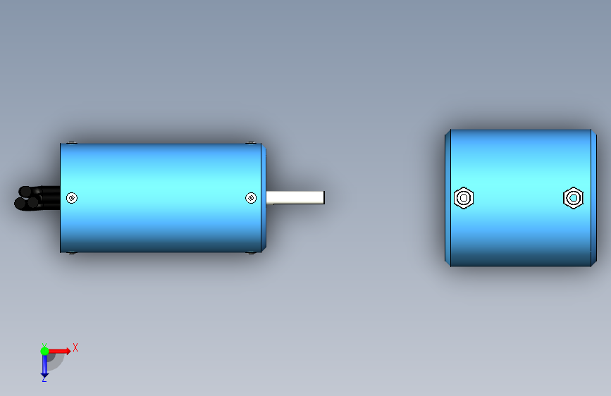 G046487-Turnigy+Aquastar+3974-2200KV水冷却无刷电动机=轮船船体 俯视图