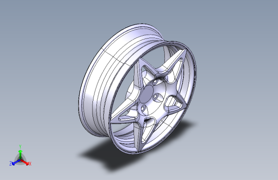 G063517-轮毂法拉利黑色 - Catia V5=汽车车轮轮毂轮胎