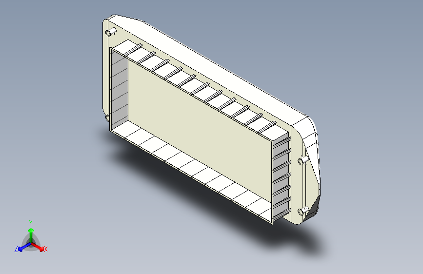 G046602-驳船=轮船船体 俯视图