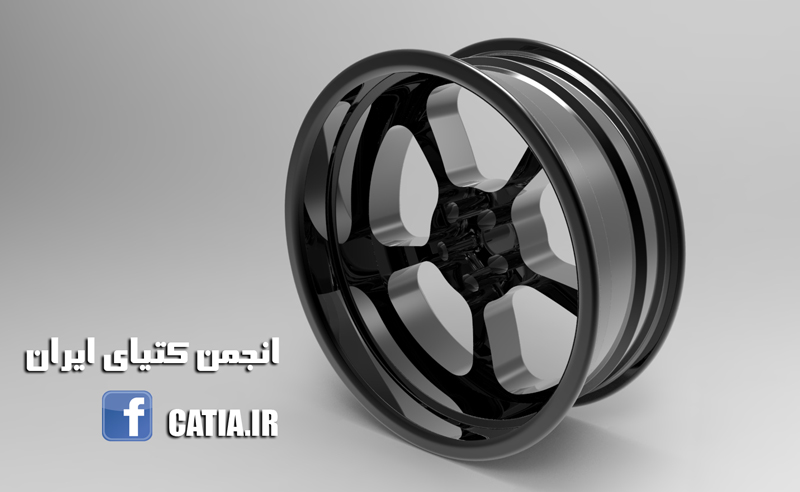 G063578-轮环与CATIA=汽车车轮轮毂轮胎