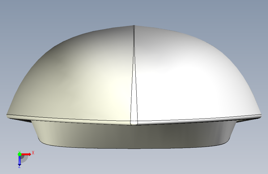 G046658-船+(6)=轮船船体 俯视图