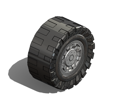 G063795-轮子 - Revopoint INSPIRE 3D扫描仪 (1)=汽车车轮轮毂轮胎