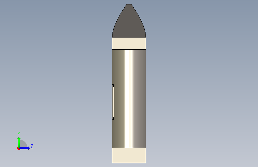 G046936-船舵=轮船船体 左侧视图