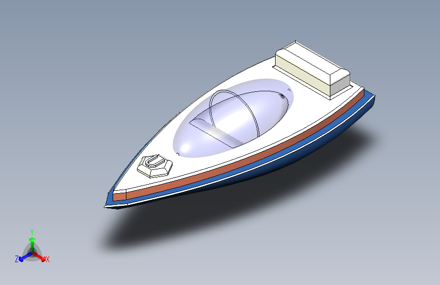 G046988-船模型+在+SOLIDWORKS+中=轮船船体