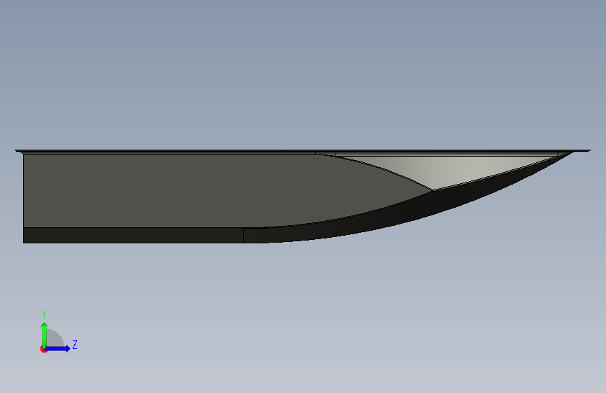 G047019-船体+(3)=轮船船体 左侧视图