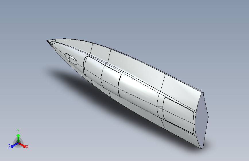 G047073-船用FSR=轮船船体