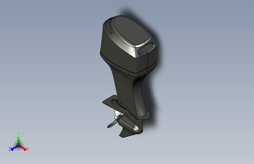 G047087-船用发动机=轮船船体