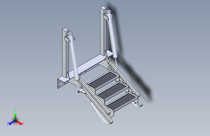 G047147-船用折叠梯=轮船船体