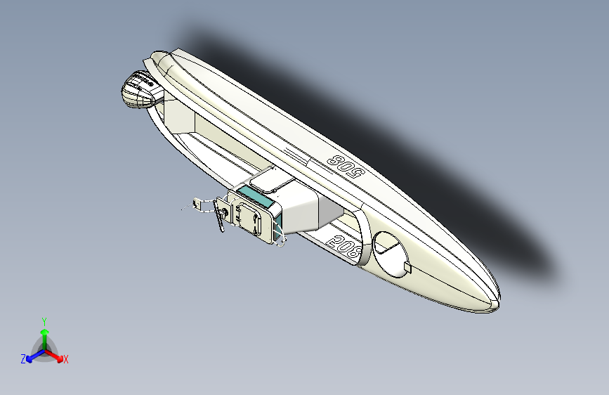 G047221-登陆及巡逻艇=轮船船体