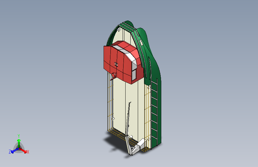 G047283-多用途工作船+L16=轮船船体