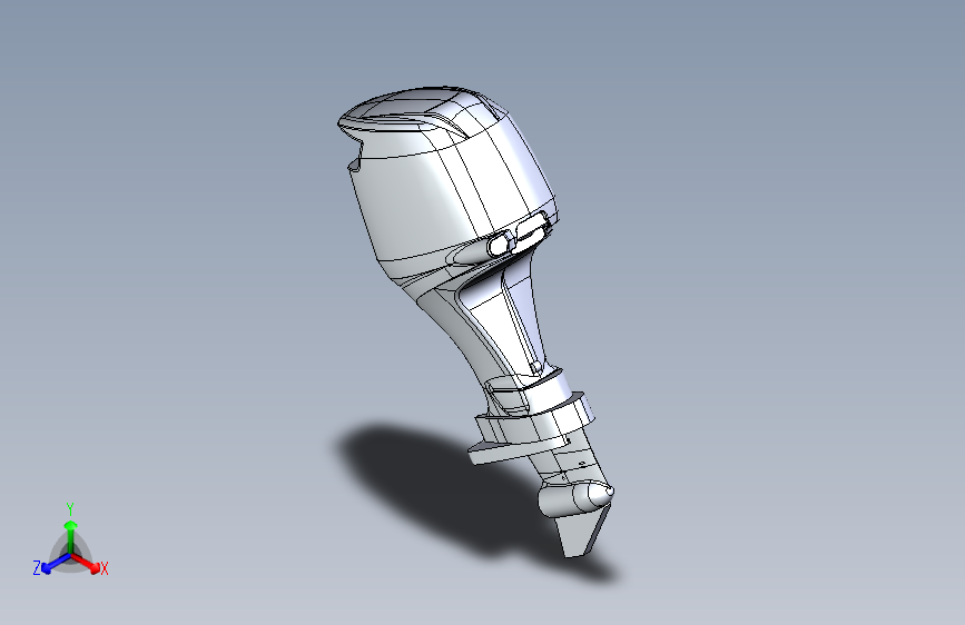 G047382-浮桥3D打印=轮船船体