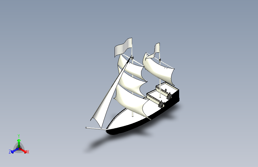 G047480-海盗船+_+海盗船=轮船船体