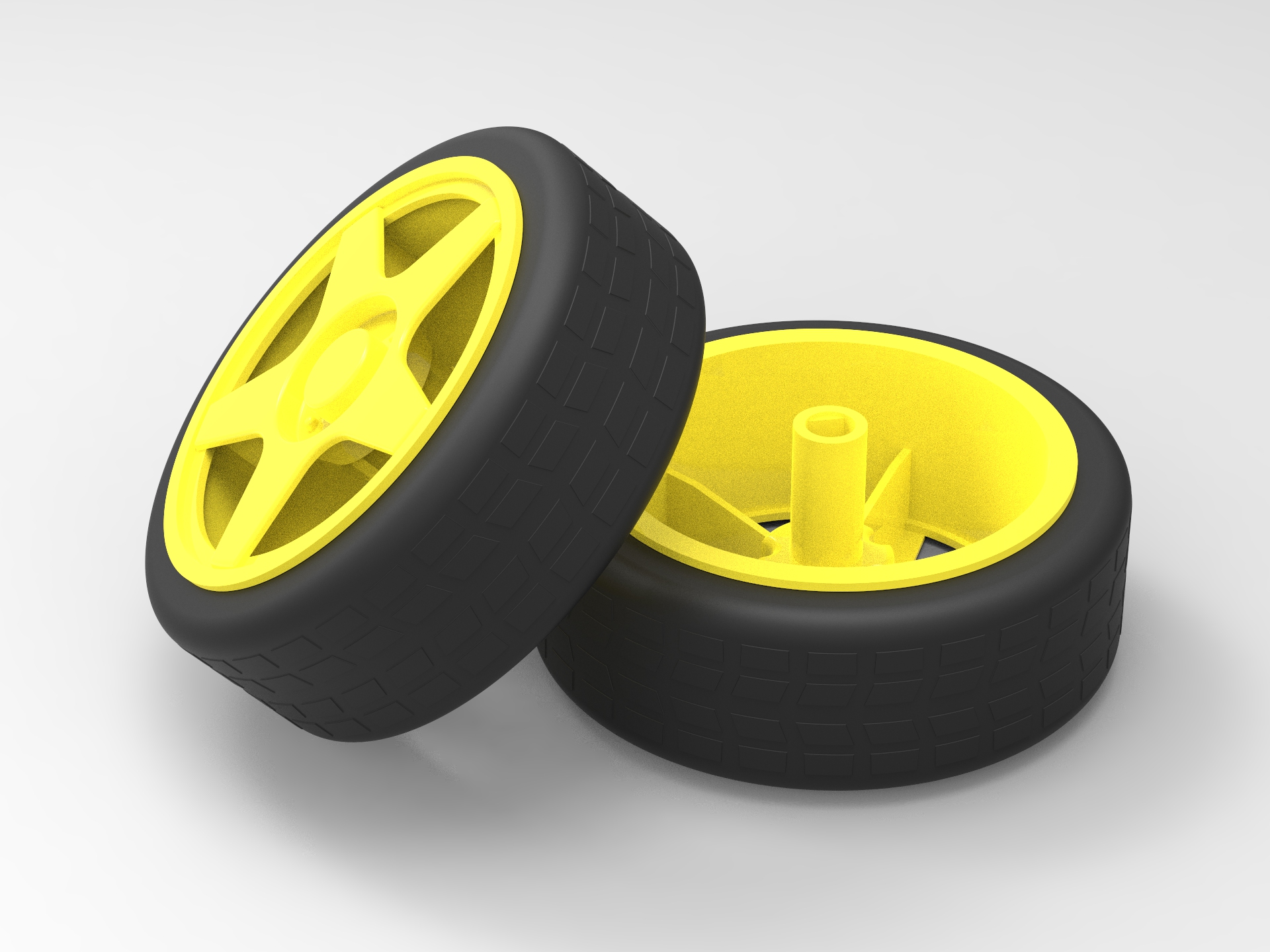 G064732-玩具轮子 (3)=汽车车轮轮毂轮胎