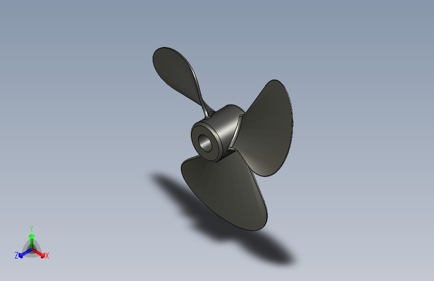 G047915-螺旋桨+(7)=轮船船体