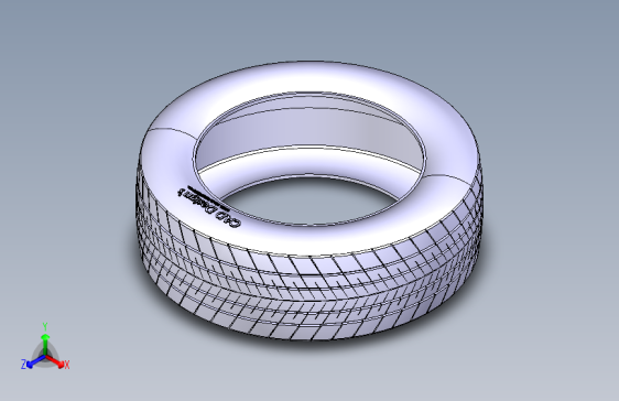 G064921-在 CATIA V5 中进行汽车轮胎建模=汽车车轮轮毂轮胎
