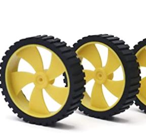 G065177-48毫米玩具轮胎，用于DIY汽车和机器人=汽车车轮轮毂轮胎