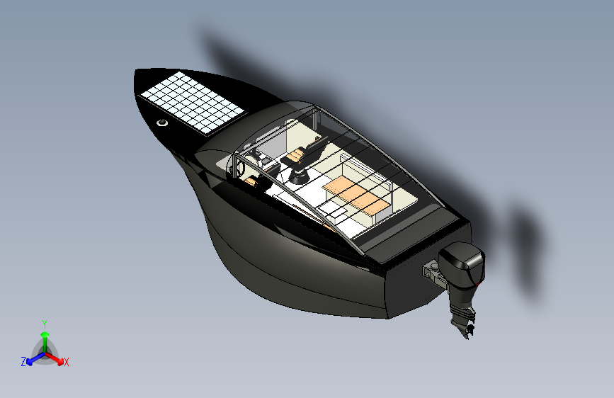 G048079-能量船=轮船船体