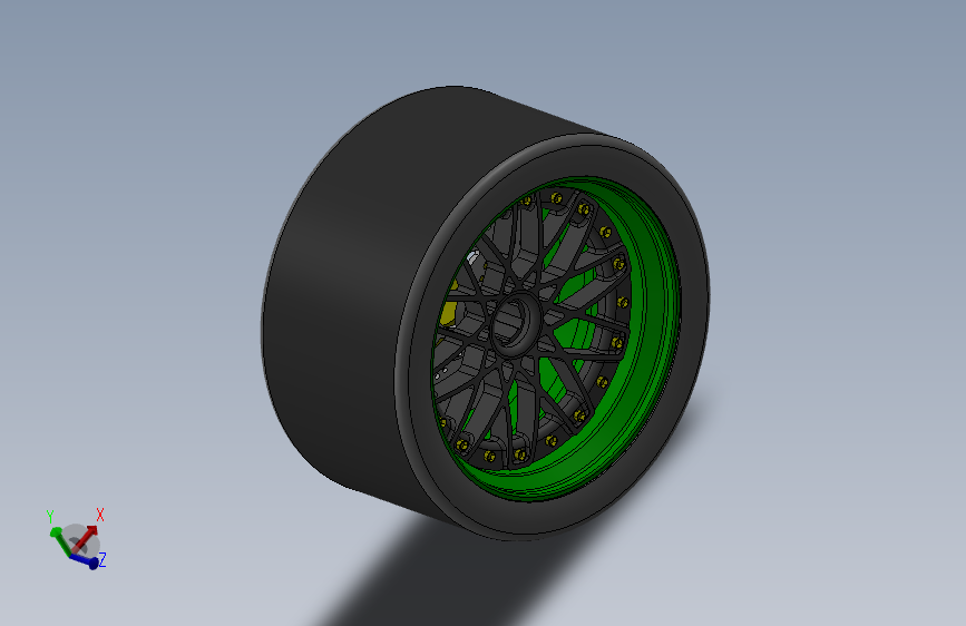 G065226-2010 阿兹特克 FSAE ESIA 13轮=汽车车轮轮毂轮胎