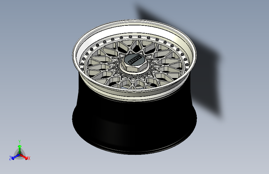 G065274-BBS RS 15英寸=汽车车轮轮毂轮胎
