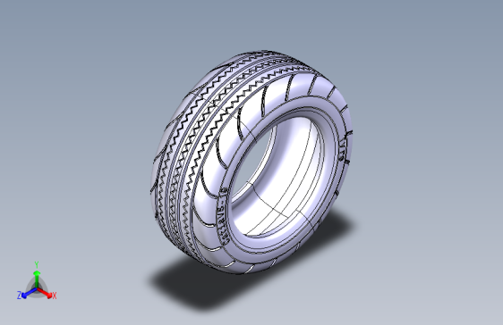 G065316-CATIA 5V-19幻想轮胎=汽车车轮轮毂轮胎