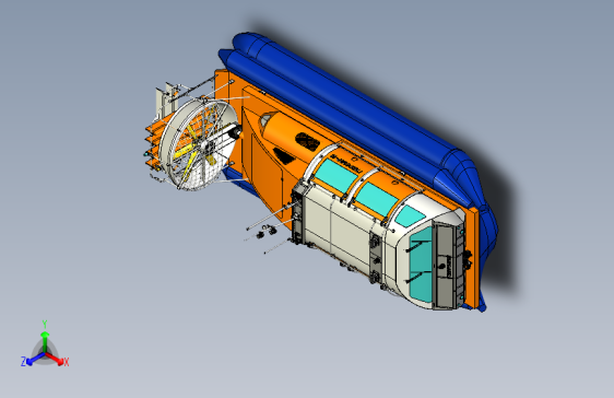 G048150-气垫船+_HYDROAIR+10_=轮船船体