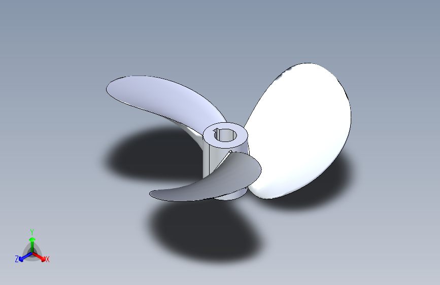 G048437-瓦赫宁根+B-3.65+螺旋桨=轮船船体