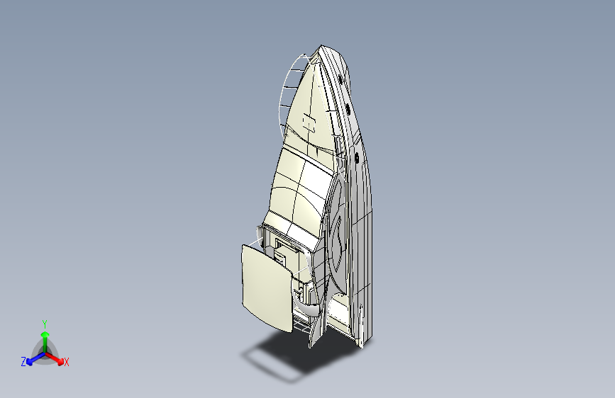 G048495-我喜欢印尼欢乐船+附内饰=轮船船体
