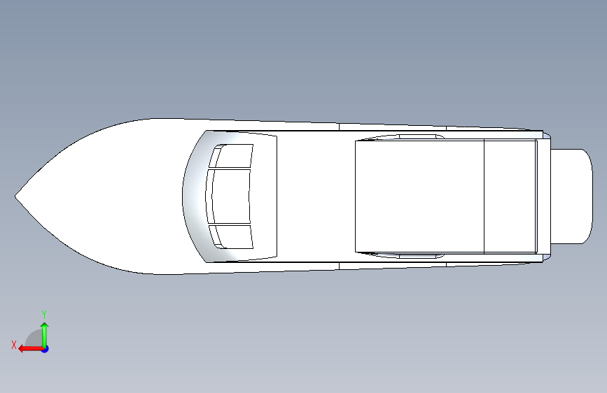 G048724-游艇+-+船=轮船船体