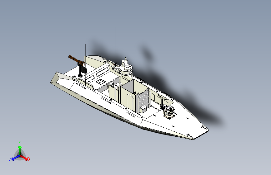 G048919-ARMA+3突击船+_攻击船+_速__乘船Minigun