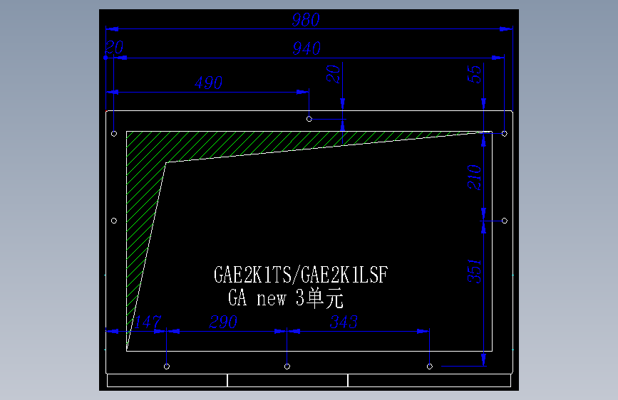 应用图块底座图GA new-3单元