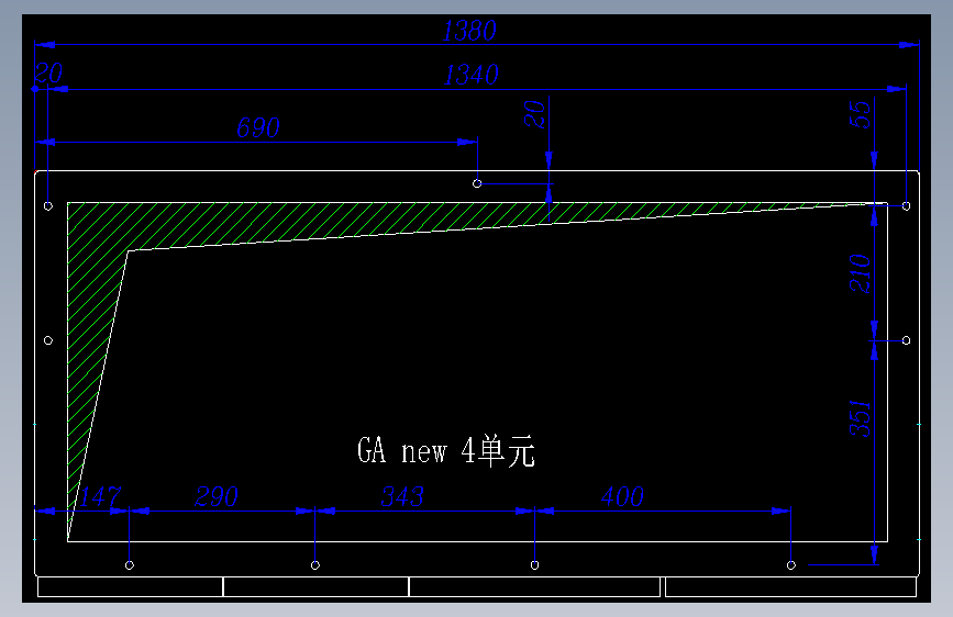 应用图块底座图GA new-4单元