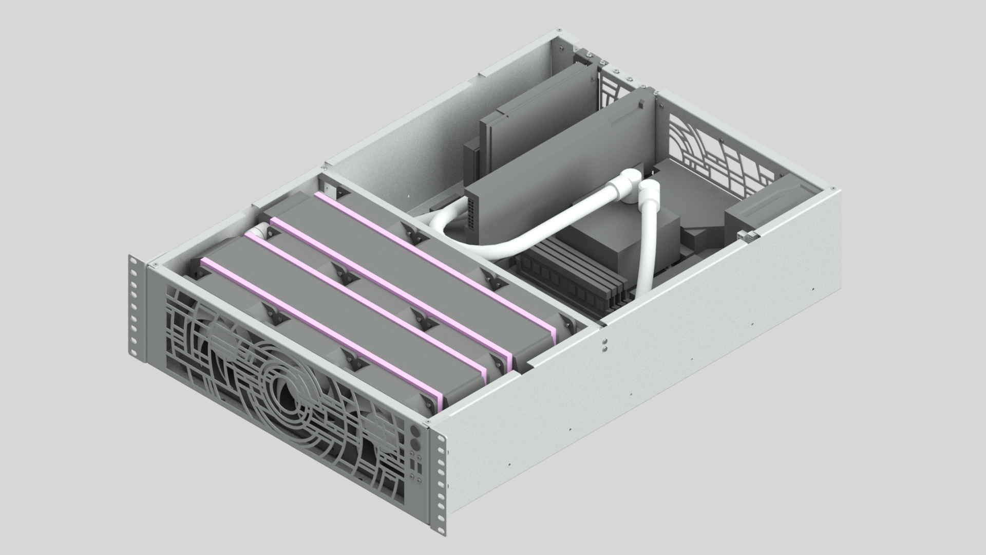 DIY 3U 机架式机箱