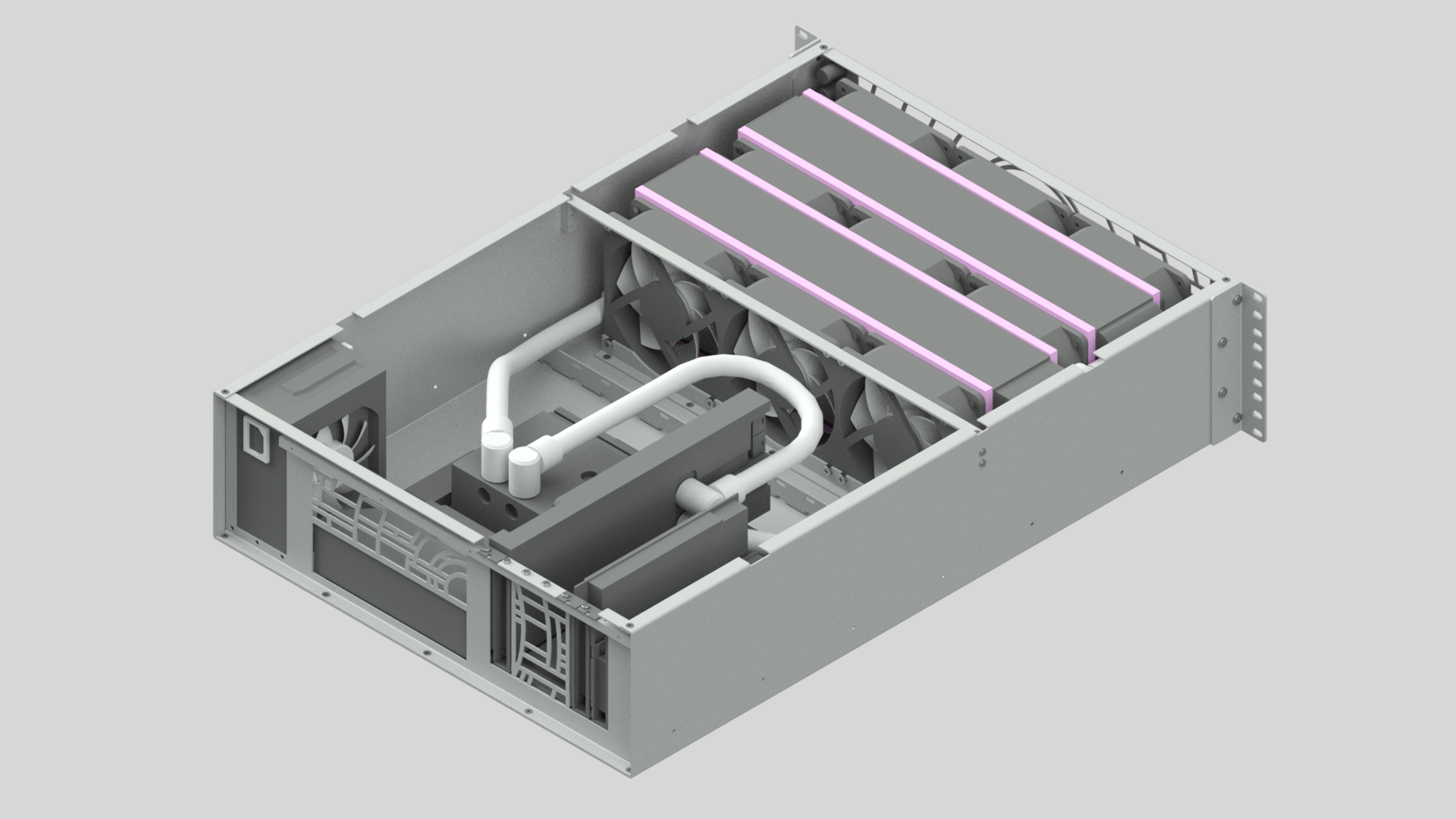 DIY 3U 机架式机箱