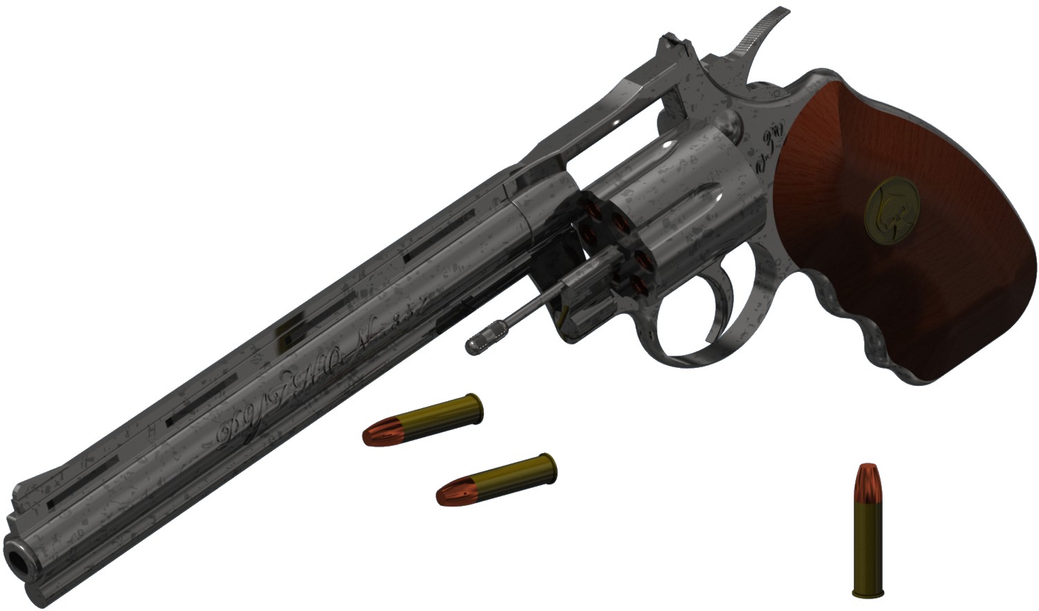 0186-Colt+Python+8+.357+Magnum+1955=仅限虚拟游戏设计,不可制作实物,否则后果自负