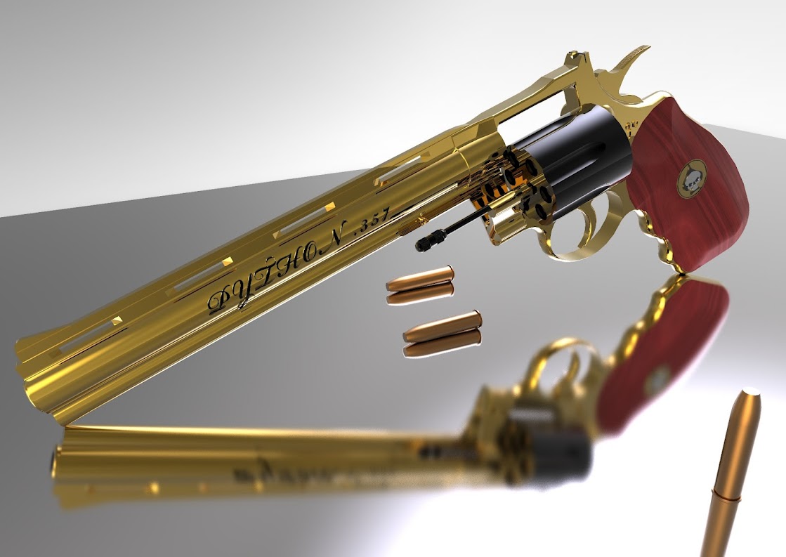 0186-Colt+Python+8+.357+Magnum+1955=仅限虚拟游戏设计,不可制作实物,否则后果自负