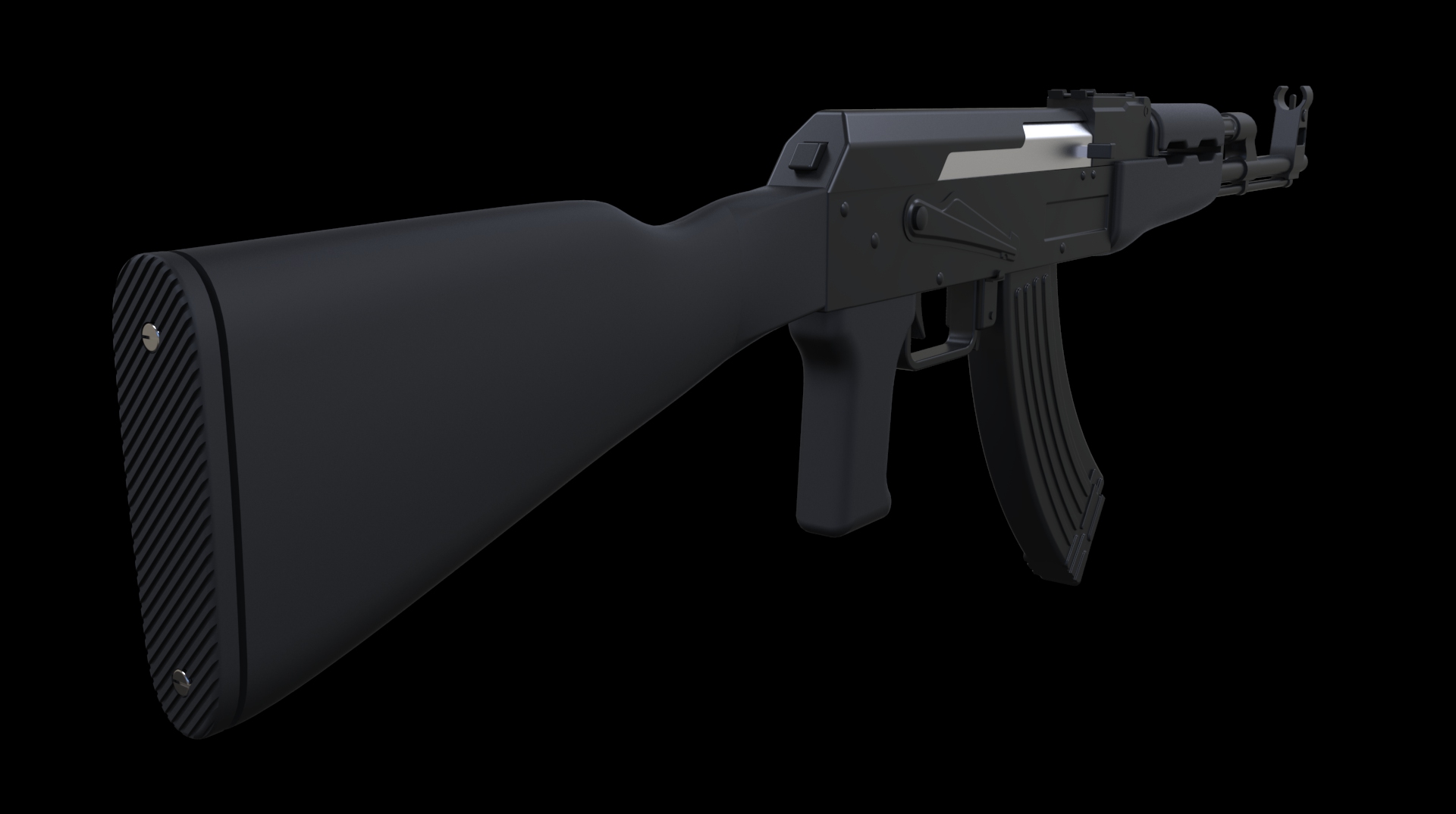 0145-AK+47+-+比例+_1_1=仅限虚拟游戏设计,不可制作实物,否则后果自负