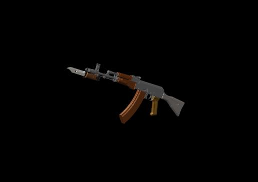 0138-AK-74=仅限虚拟游戏设计，不可制作实物，否则后果自负