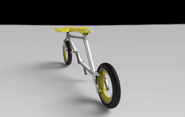 G065745-概念未完成的自行车Catia V5=自行车