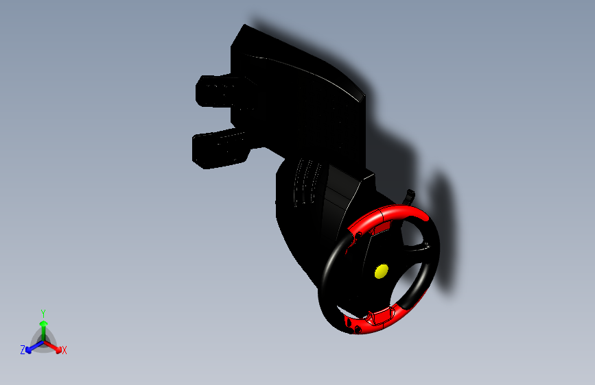 G066757-法拉利赛车方向盘红色传奇版 - Thrustmaster=方向盘