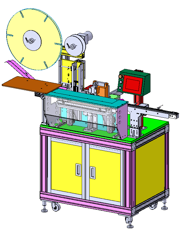 凸轮自动插针机  Solidworks设计