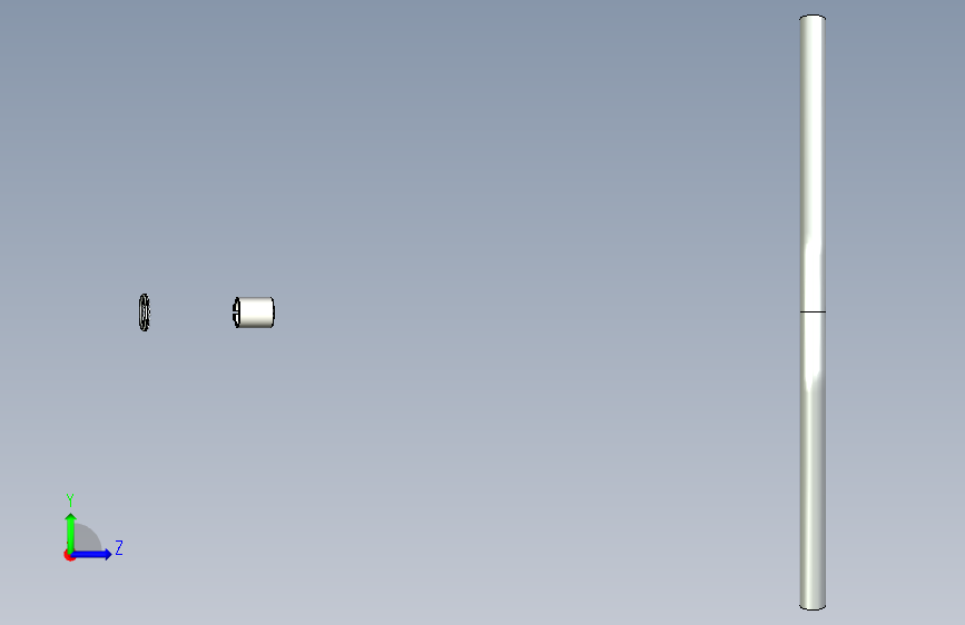 G067542-剃须刀的挥杆=滑板车 左侧视图