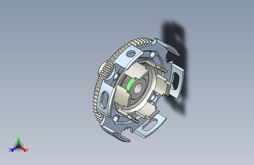 G067662-Vespa小型车架离合器=离合器