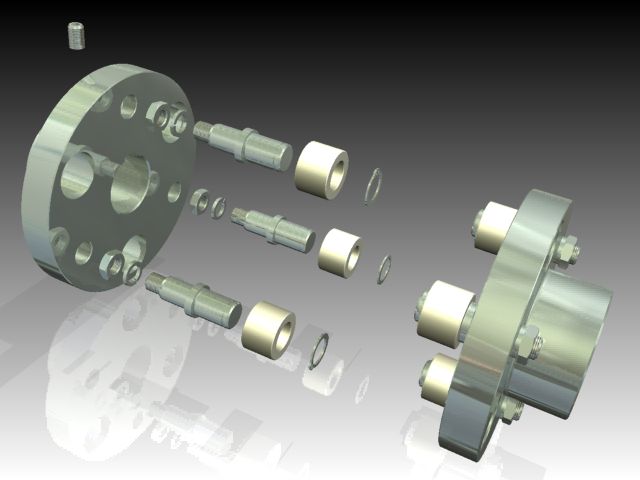 G068009-离合器轴 - var。 b=离合器