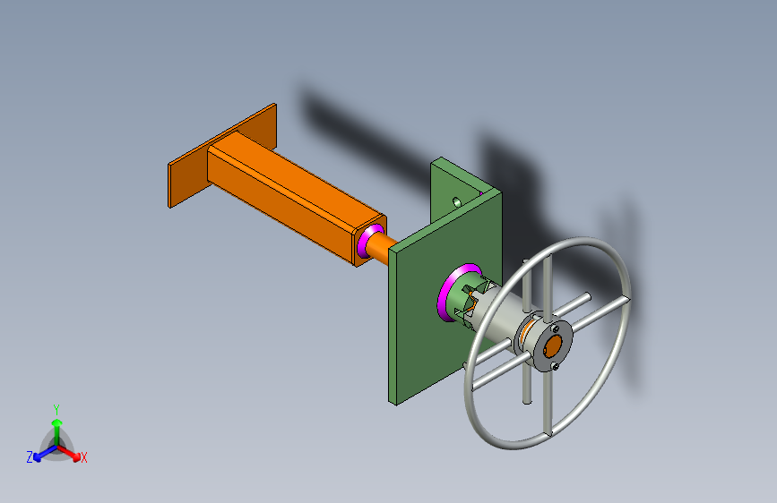 G068101-手动离合器机制用于简单旋转锁=离合器