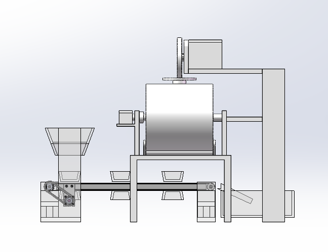 自动贴标签设备模型