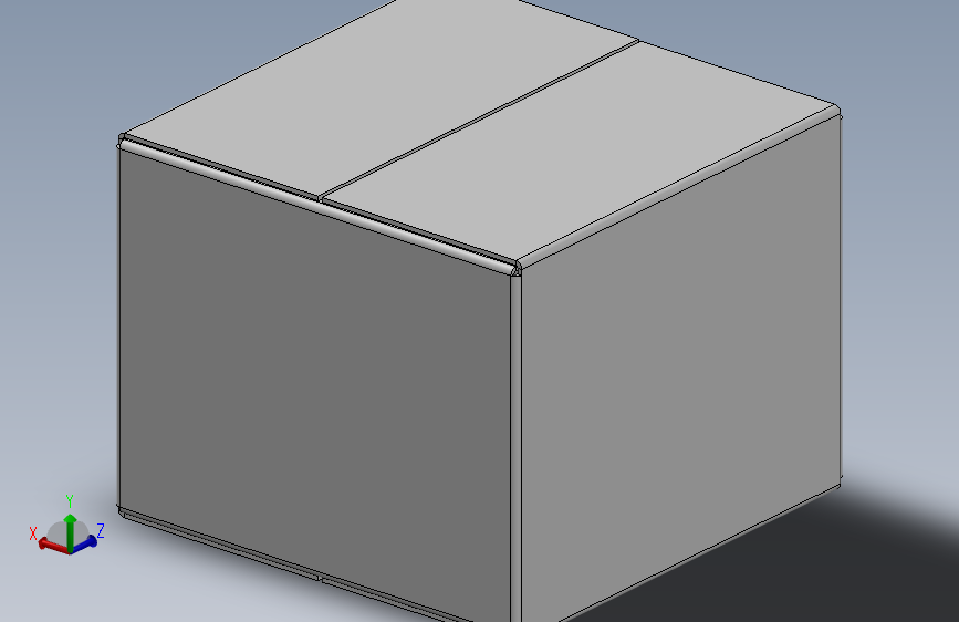 盒子 200x200x150毫米