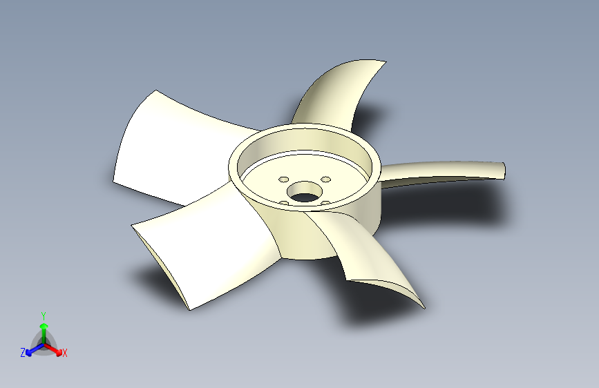 G049254-散热器叶轮270mm=叶轮推进器