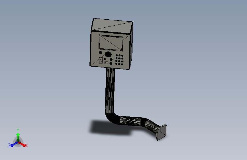 G049320-涡轮叶轮平衡机+CAD+模型=叶轮推进器