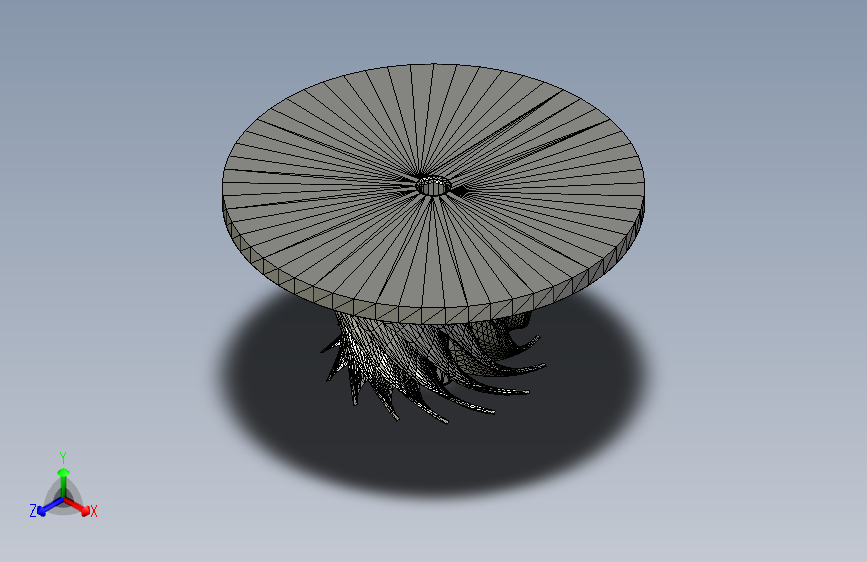 G049334-涡轮增压器压缩机=叶轮推进器